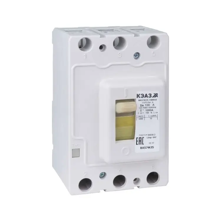 Автоматический выключатель КЭАЗ ВА57Ф35-340010-50А-500-400AC-УХЛ3 109332