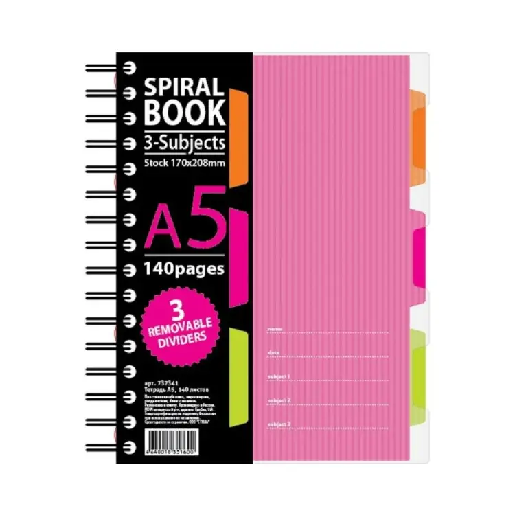 Бизнес-тетрадь Attache Selection SPIRAL BOOK 84111 737341