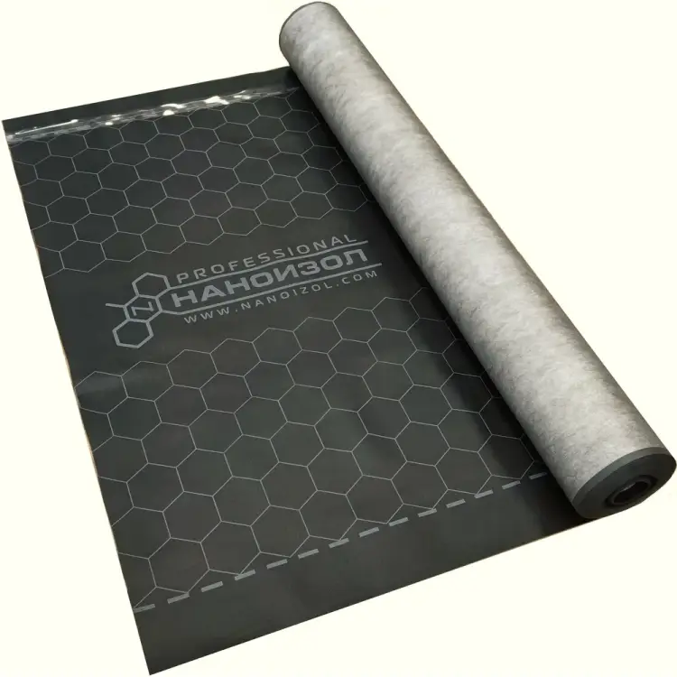 Супердиффузионная трехслойная мембрана НАНОИЗОЛ SD PROFESSIONAL 4610003801038