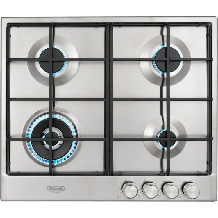 Газовая варочная панель DeLonghi SLF 460 LX RUS К0000000005 Газовая варочная панель DeLonghi SLF 460 LX RUS К0000000005