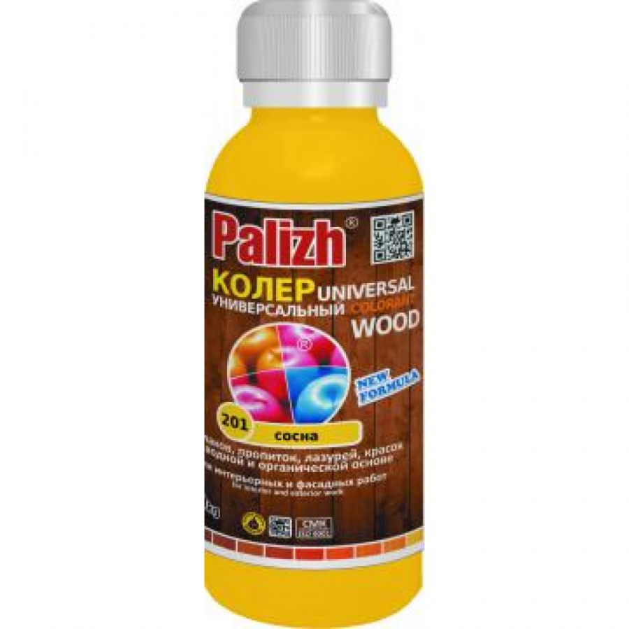 Универсальная колеровочная паста Palizh №201 WOOD
