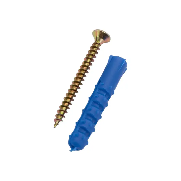 Набор дюбелей ежей для крепления плинтусов vipкрепеж 8х40 (5 шт.) 13904