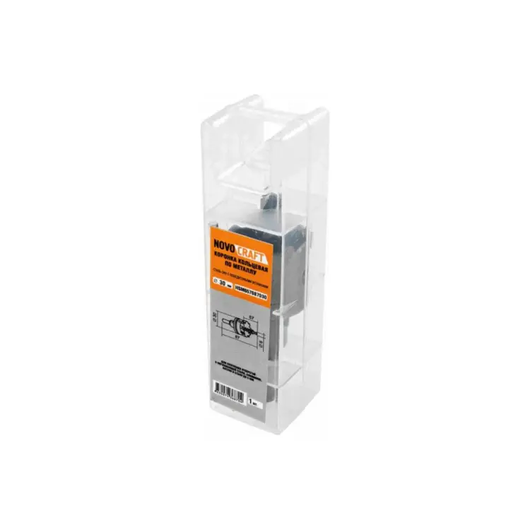 Кольцевая коронка по металлу NOVOCRAFT HSM657087030 Кольцевая коронка по металлу NOVOCRAFT HSM657087030