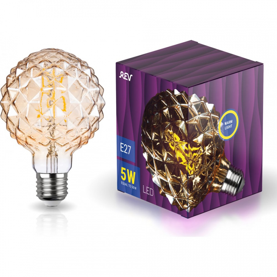 Светодиодная лампа REV VINTAGE GOLD FILAMENT
