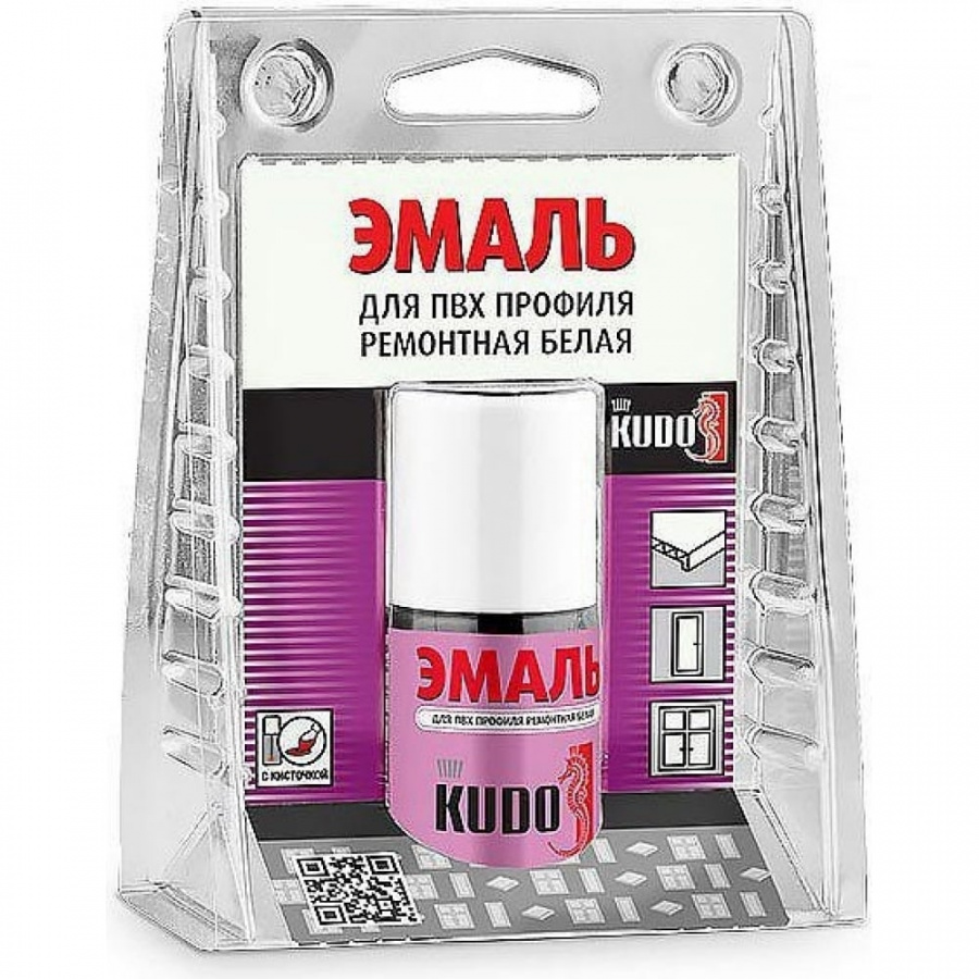 Эмаль для пвх профиля KUDO 7K6101 11605445