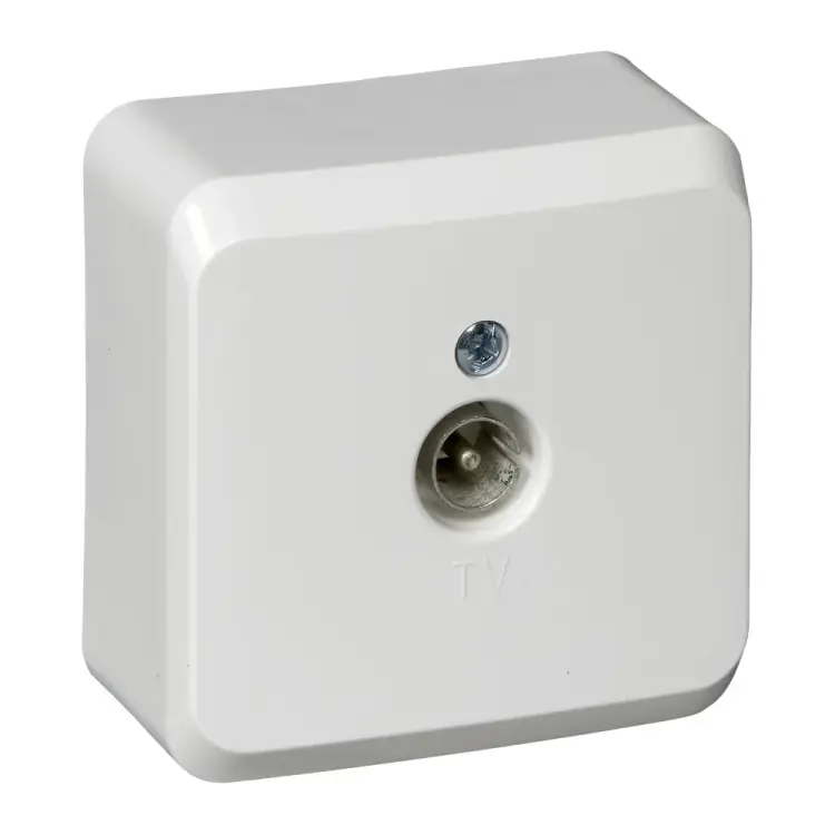 Одноместная розетка TV Systeme Electric Этюд TVA-002B