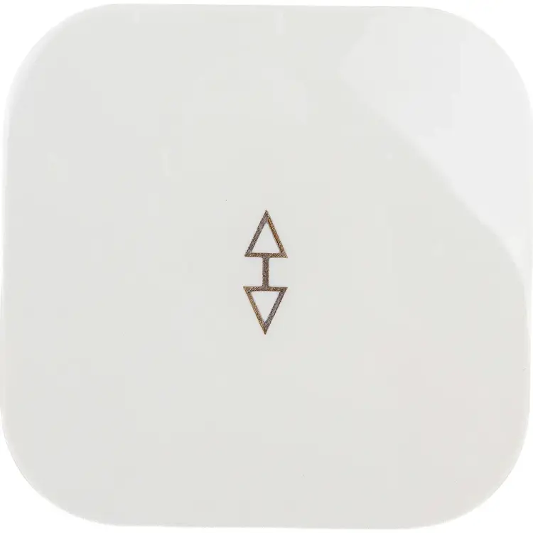 Проходной одноклавишный выключатель IEK GLORY ВСп10-1-0-ХК EVH12-K33-10