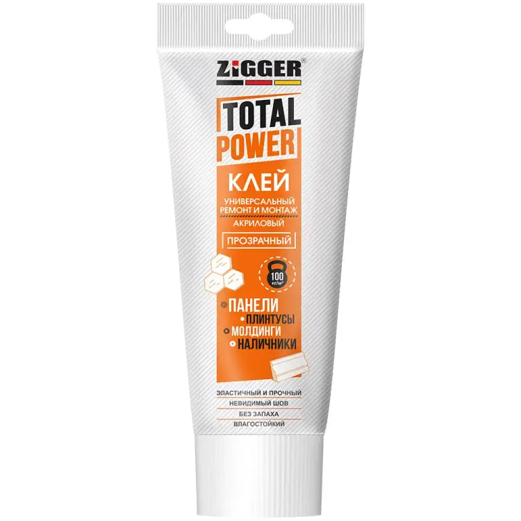 Акриловый универсальный клей ZIGGER ZIGGER TOTAL POWER 11608034