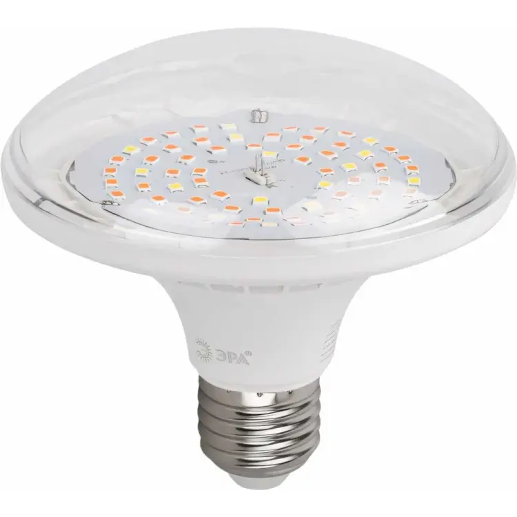 Светодиодная фитолампа для растений ЭРА FITO18WRa90E27 полного спектра 18 Вт Е27 Б0057710