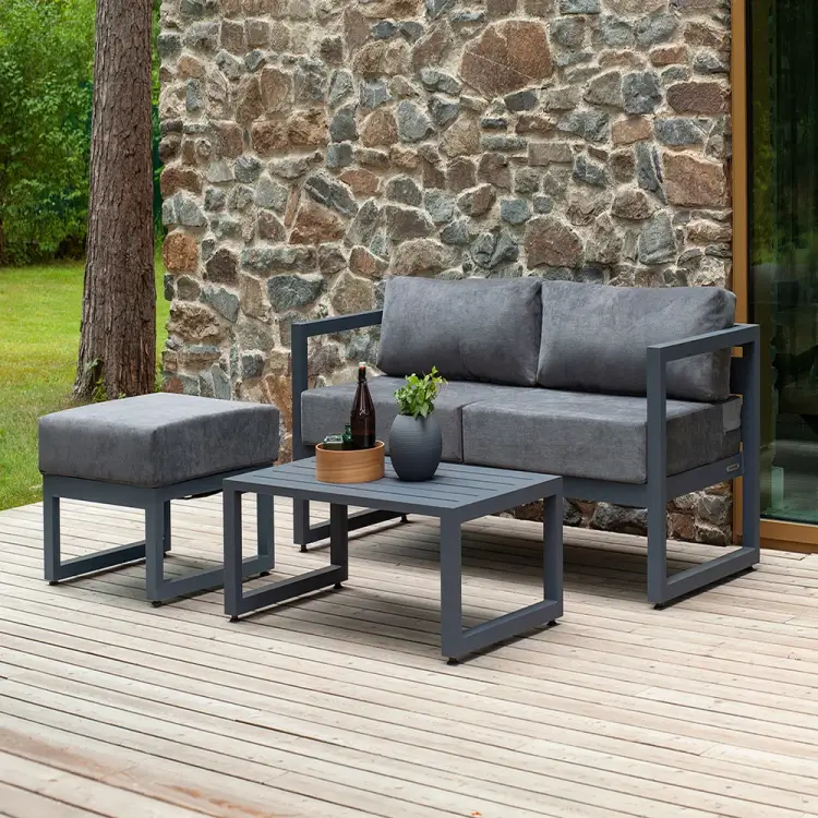 Набор садовой мебели GreenWeen CAPRI S3C GW-AL-CAPRI-G-S3C Набор садовой мебели GreenWeen CAPRI S3C GW-AL-CAPRI-G-S3C