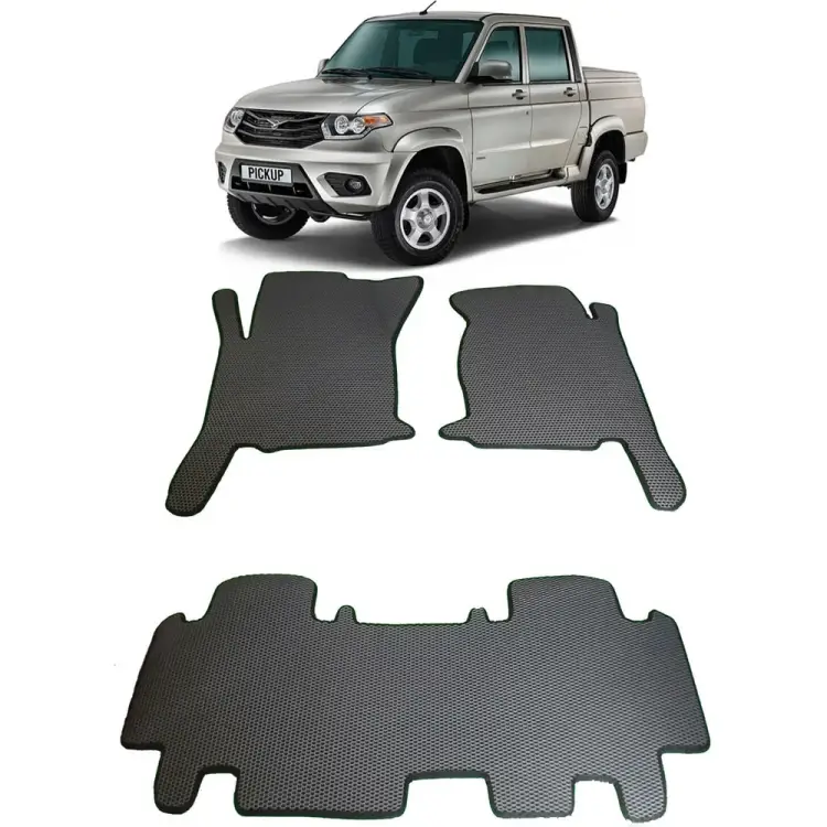 Ковры в салон автомобиля uaz pickup 2014 - Eva Smart 2466-A1A1-S