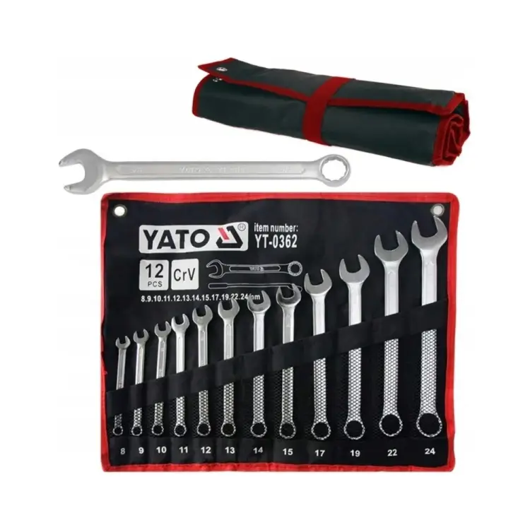 Набор комбинированных ключей YATO YT-0362 Набор комбинированных ключей YATO YT-0362