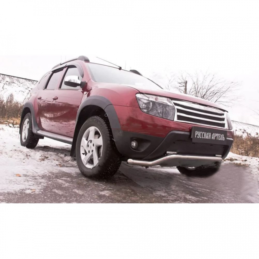 Зимняя заглушка переднего бампера для Renault Duster 2010- г.в. Русская Артель ZRRD-037832