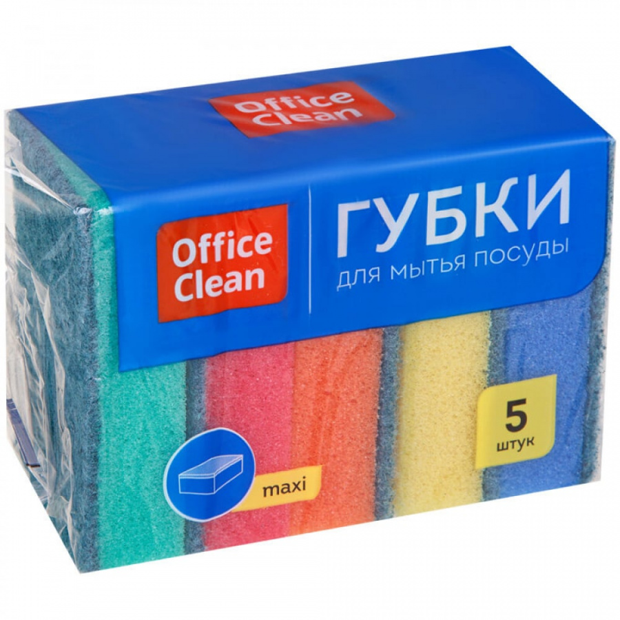 Губки для посуды OfficeClean Maxi