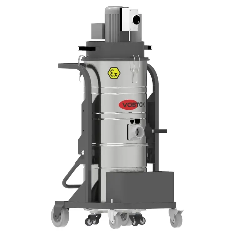 Промышленный однофазный взрывозащищенный пылесос Vostok PYWEX-S PYWEX-S-EX50M