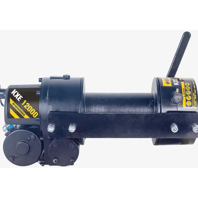 Электрическая червячная лебедка Автоспас ЛЧЭ 54И Зубр W2115