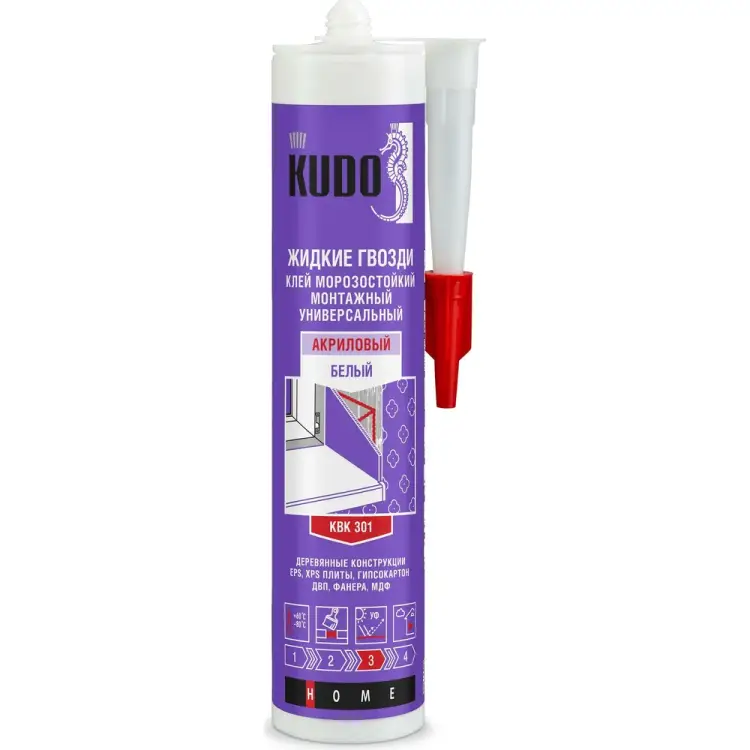 Монтажный клей KUDO Жидкие гвозди KBK-301