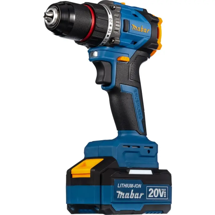 Аккумуляторная бесщеточная дрель шуруповерт MABAR MABAR 8013-4.0 Аккумуляторная бесщеточная дрель шуруповерт MABAR MABAR 8013-4.0