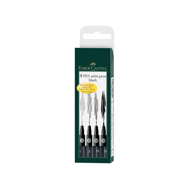 Набор капиллярных ручек Faber-Castell Pitt Artist Pen 167100