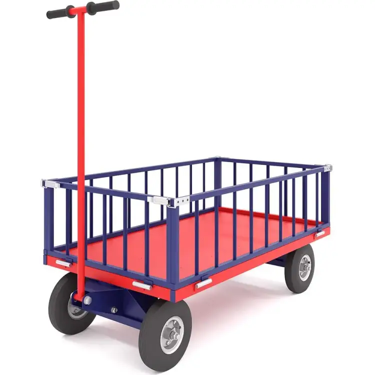 Усиленная платформенная тележка RUSKLAD ТПОБ 5 Т