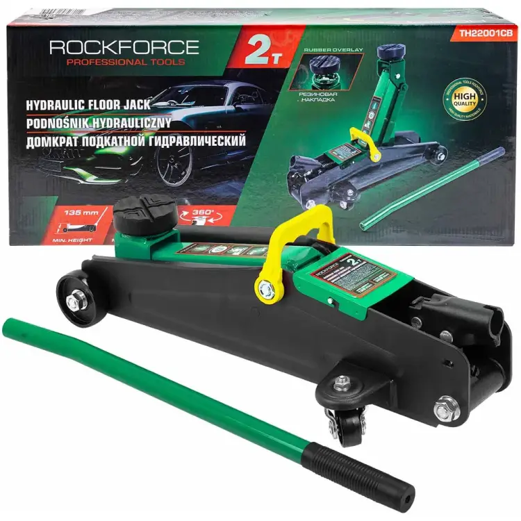 Подкатной домкрат Rockforce RF-TH22001CB(29978)