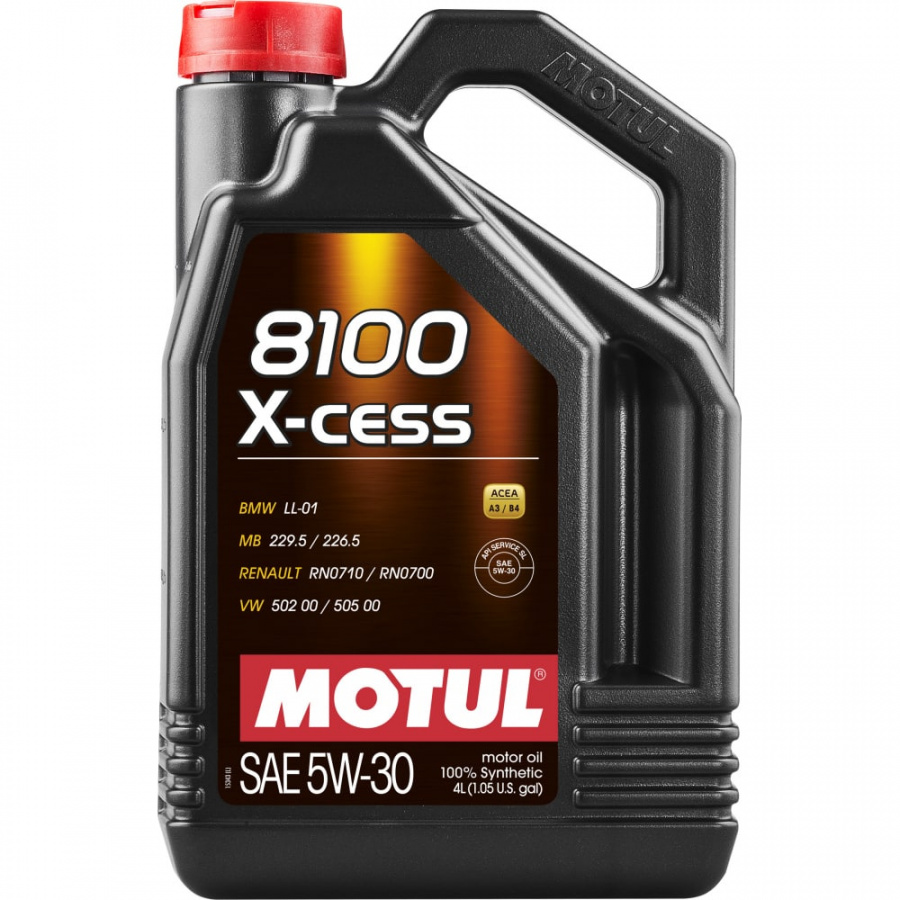 Синтетическое масло MOTUL 8100 X-cess 5W30