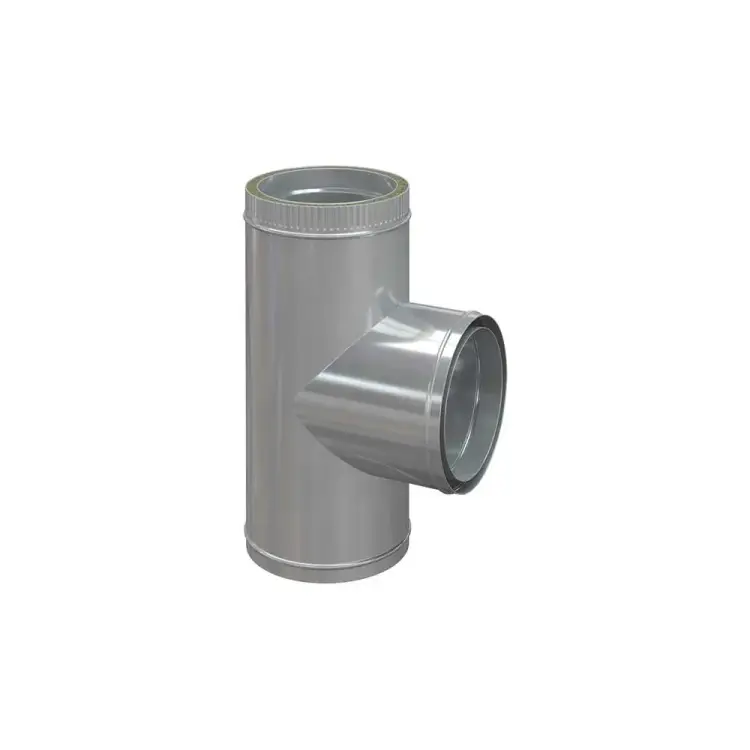 Изолированный тройник РОССТИН 90 D250-350 (304-0,5/430-0,5) НФ-00004313