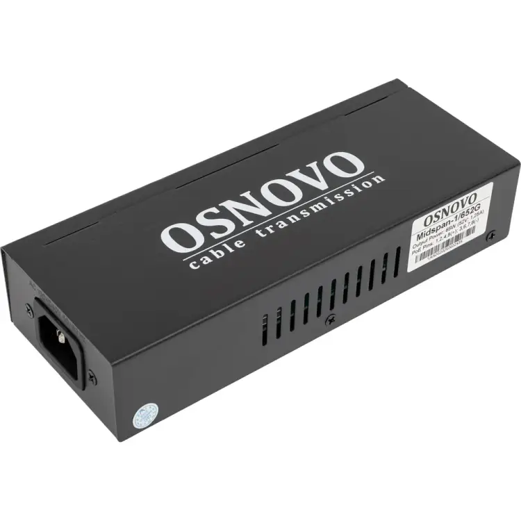 Гигабитный PoE инжектор OSNOVO sct1305