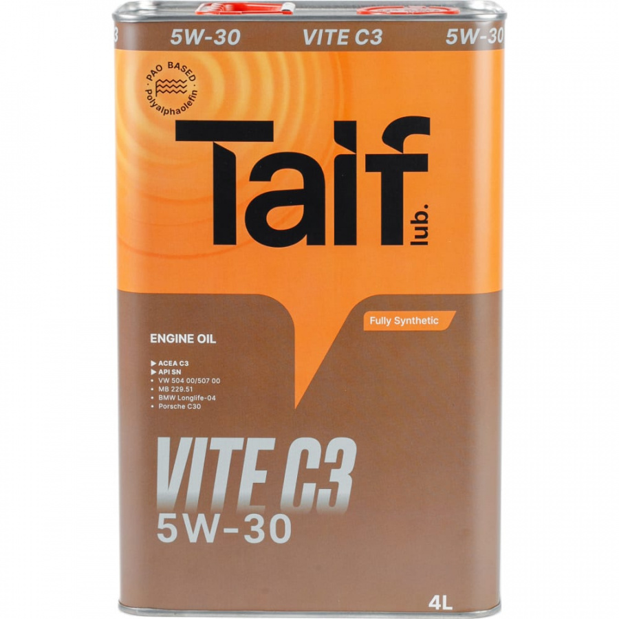 Синтетическое моторное масло TAIF TAIF VITE 5W-30