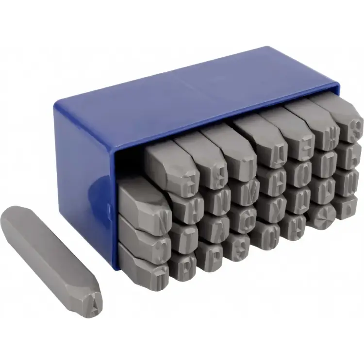 Набор буквенных клейм Beril 13185