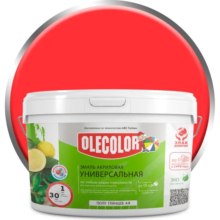 Акриловая эмаль Olecolor 4300002559 Акриловая эмаль Olecolor 4300002559