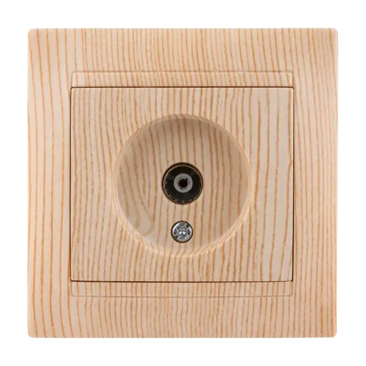 Простая телевизионная розетка TDM ELECTRIC Лама SQ1815-0317