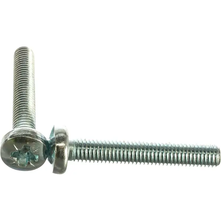 Оцинкованный винт КРЕП-КОМП 8х50 DIN7985 (10 шт.) вц850мф