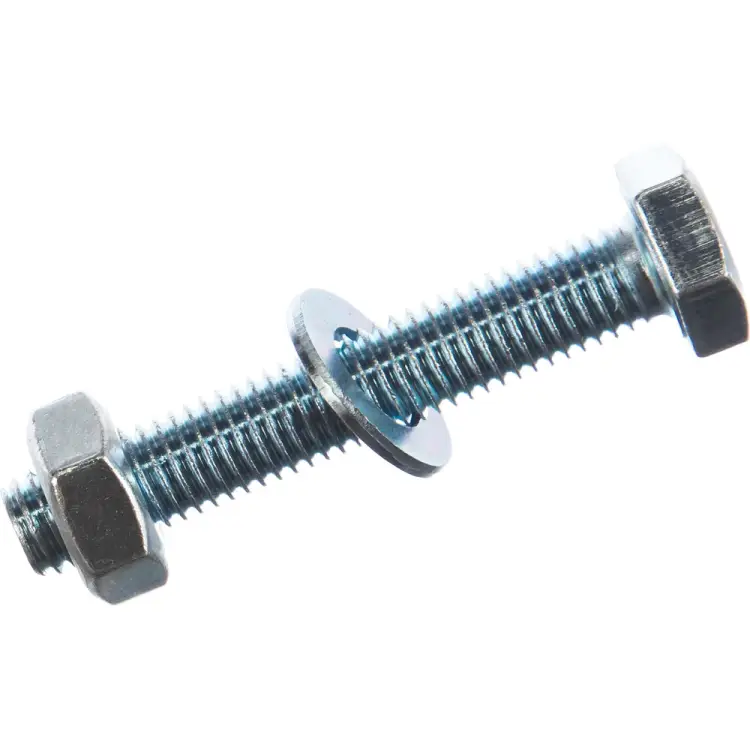 Оцинкованный шестигранный болт Tech-Krep М10х60 DIN933 (2 шт.) 114056