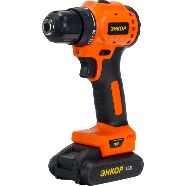 Аккумуляторный шуруповерт Энкор ДША-20ЛБ - Б/Щ 50028 Аккумуляторный шуруповерт Энкор ДША-20ЛБ - Б/Щ 50028
