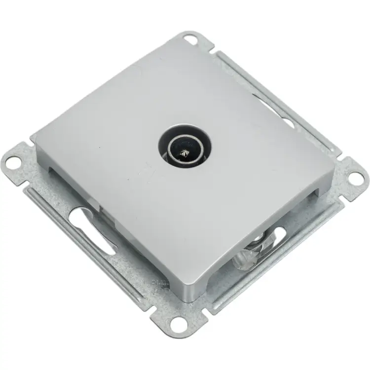 Одноместный механизм проходной tv розетки Systeme Electric GLOSSA GSL000392