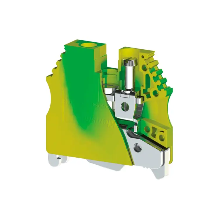 Клеммник на DIN-рейку Klemsan AVK 6TK/NM Серия V0 0.0.0.3.341020