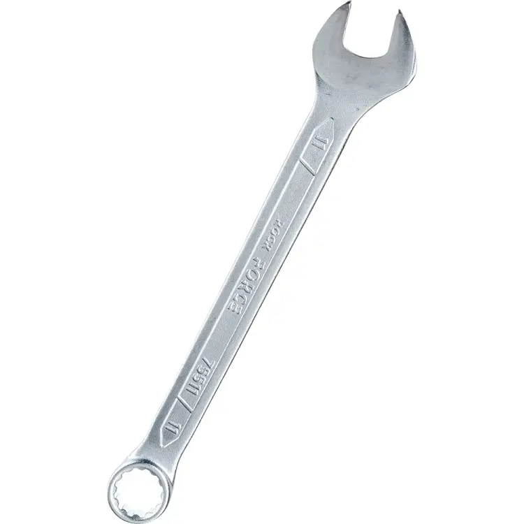 Прямой двенадцатигранный комбинированный ключ Rockforce RF-75511(680)