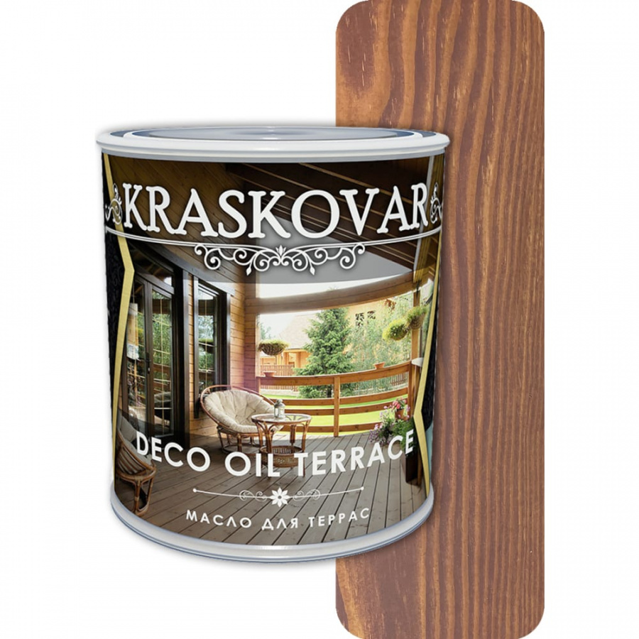 Масло для террас Kraskovar Deco Oil Terrace