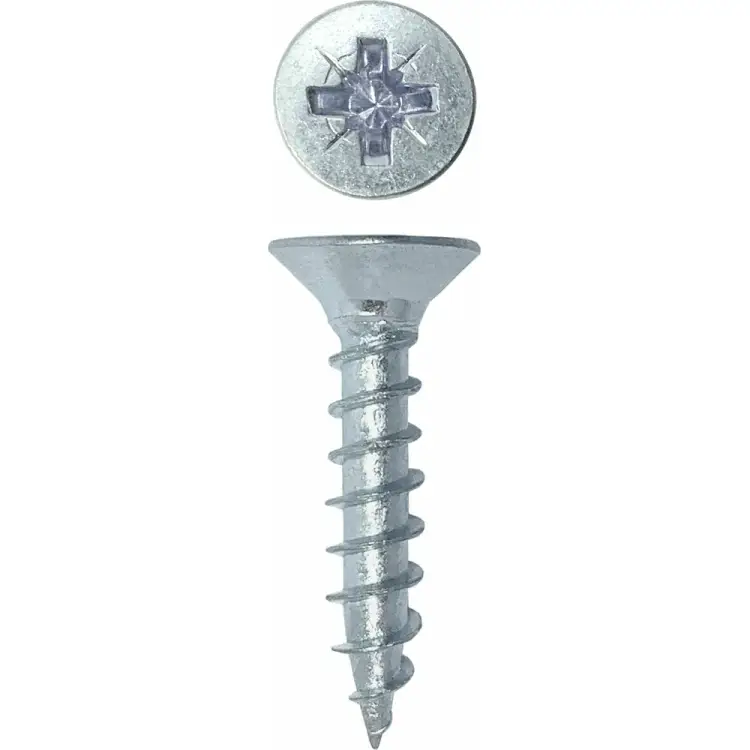 Универсальный оцинкованный саморез Rizzel Pz 4,0x20 15 тыс.шт 428732