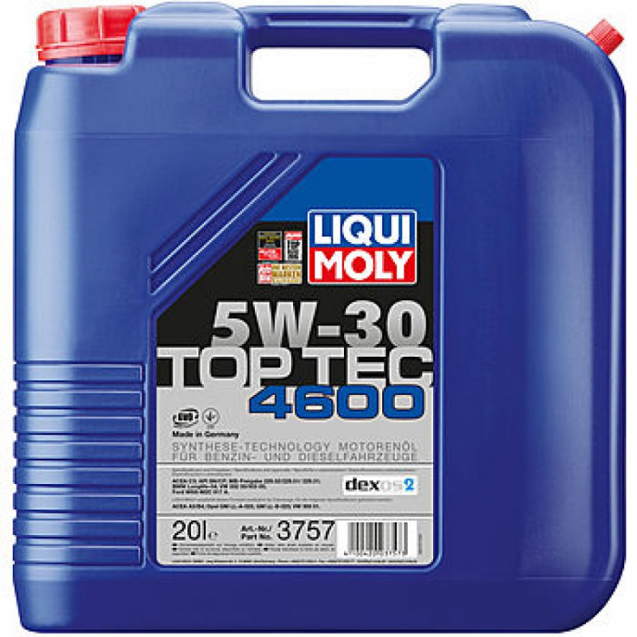 HC-синтетическое моторное масло LIQUI MOLY Top Tec 4600 5W-30