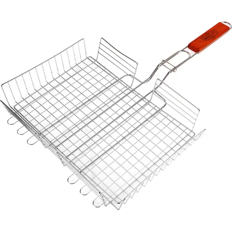 Глубокая решетка-гриль для мяса Maclay Lux 120125 Глубокая решетка-гриль для мяса Maclay Lux 120125