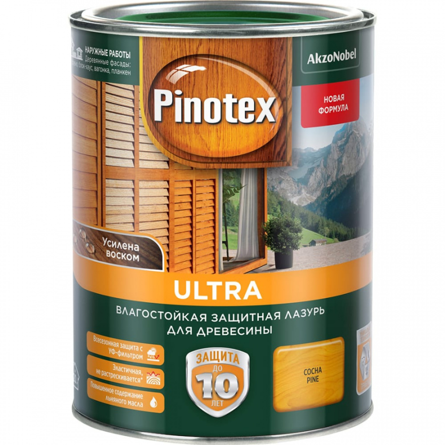 Тиксотропный антисептик Pinotex ULTRA NW