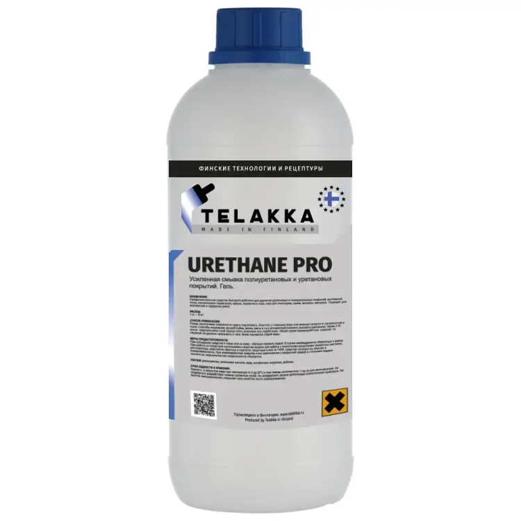 Усиленная смывка полиуретана/уретана Telakka URETHANE PRO