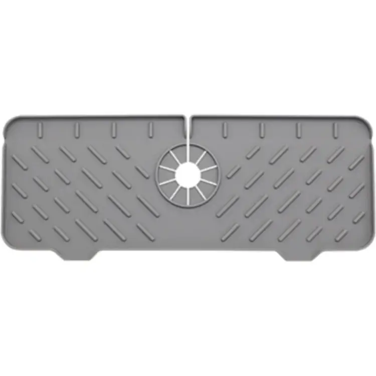 Силиконовый коврик мыльница под смеситель SanTrade SM-DG3741 GY 6558