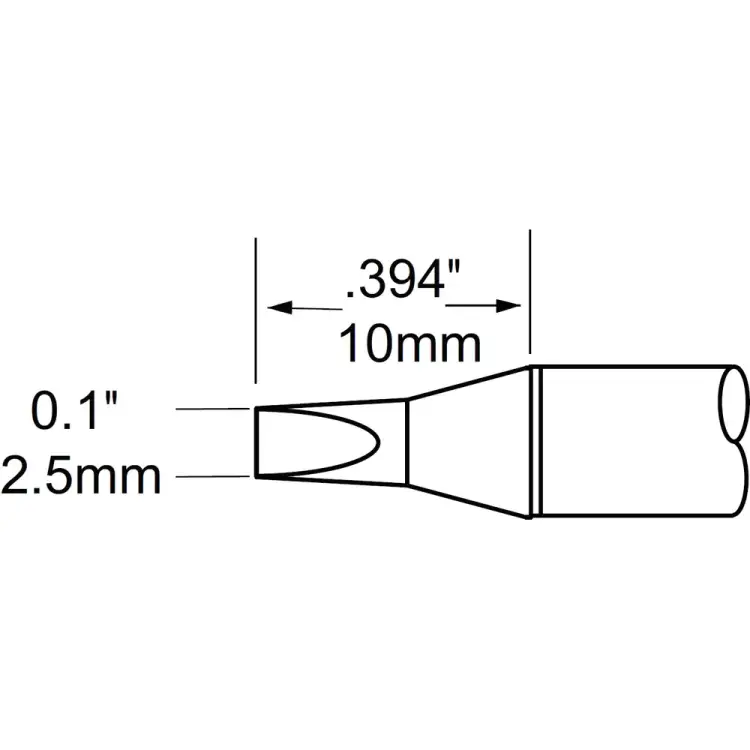 Картридж-наконечник для MFR-H1 METCAL SCP-CH25 Картридж-наконечник для MFR-H1 METCAL SCP-CH25