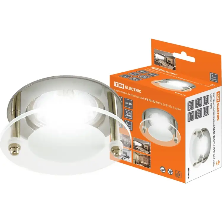 Встраиваемый светильник TDM ELECTRIC СВ 05-02 SQ0359-0018