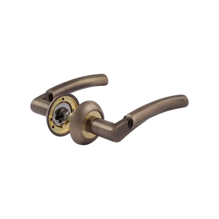 Дверная ручка НОРА-М 99А AL 15311