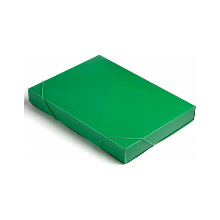 Папка-короб Бюрократ BA40/07GRN 816208