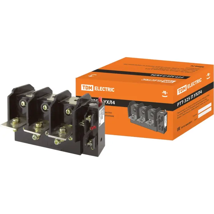 Тепловое реле TDM ELECTRIC РТТ-325 П УХЛ4 100А (85,0 - 115,0)А SQ0741-0004